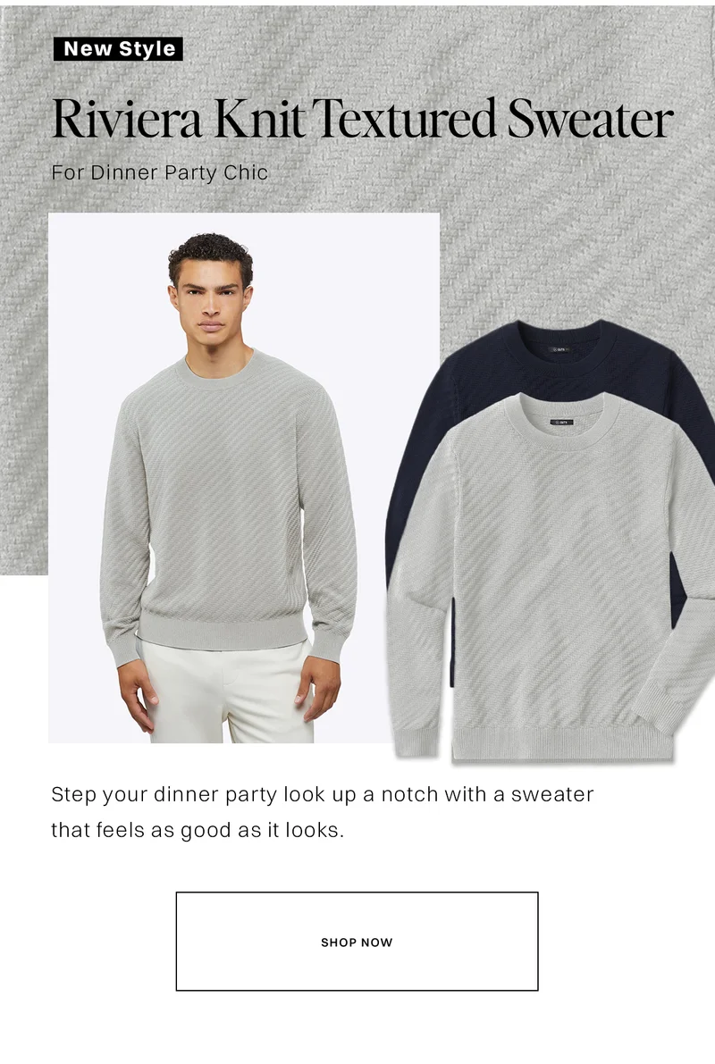 Riviera Knit Textured Sweater