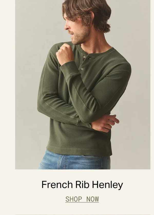 French Rib Henley