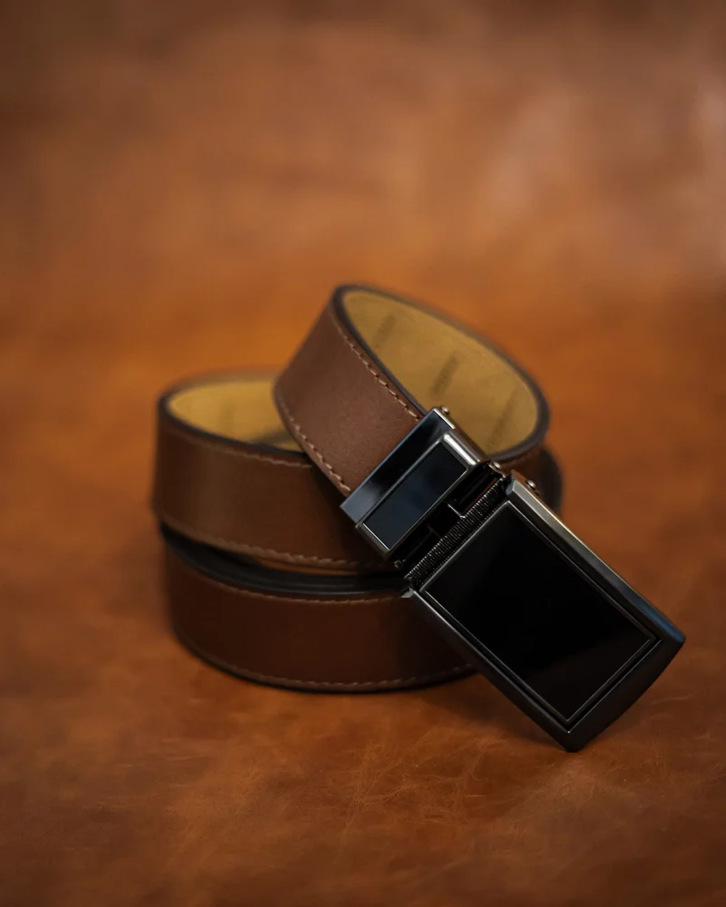 40% OFF Brown Full Grain Leather Belts 40% OFF Brown Full Grain Leather Belts