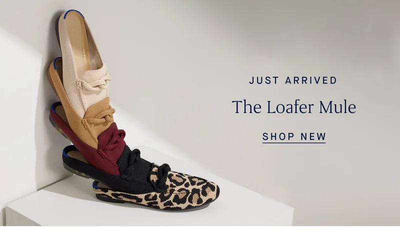 JUST ARRIVED The Loafer Mule SHOP NEW JUST ARRIVED The Loafer Mule SHOP NEW