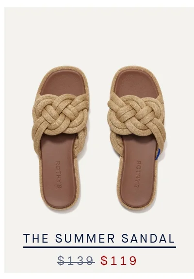 THE SUMMER SANDAL THE SUMMER SANDAL