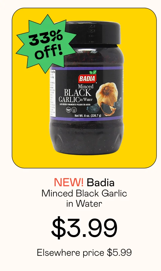 Minced Black Garlic in Water