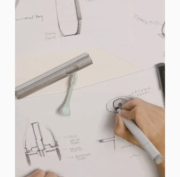 The making of the brush