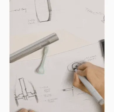 The making of the brush
