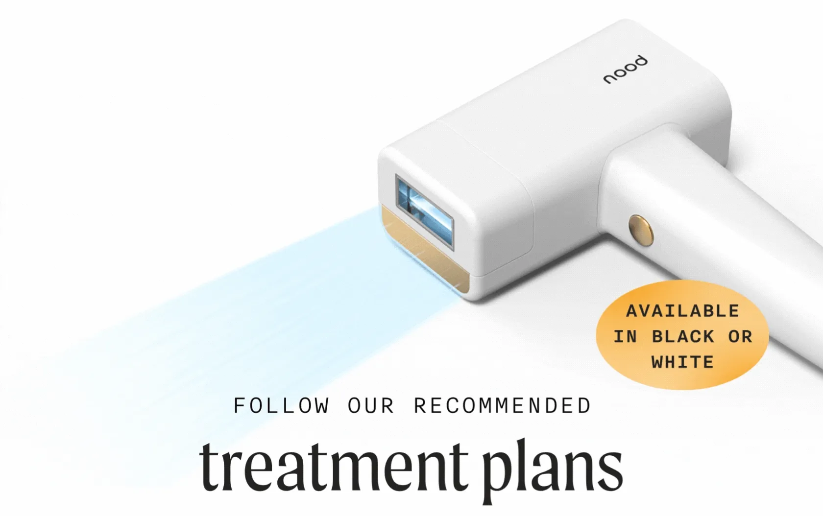 Follow Our Recommended Treatment Plans - (AVAILABLE IN BLACK OR WHITE)