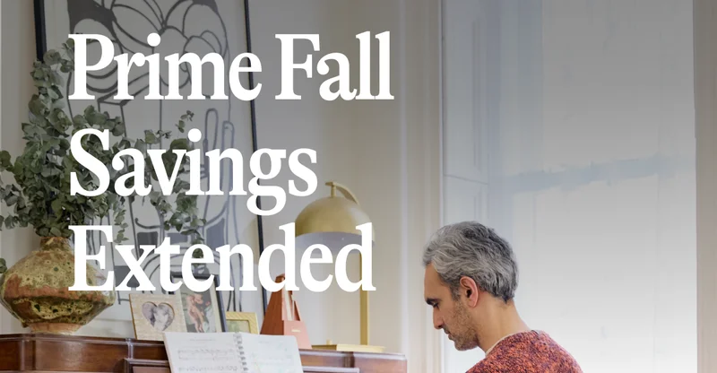 Prime Fall Savings Extended