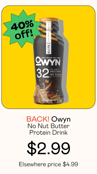 Owyn: No Nut Butter Protein Drink