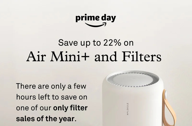 Save up to 22% on Air Mini+ and Filters