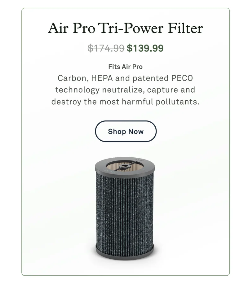 Air Pro Tri-Power Filter