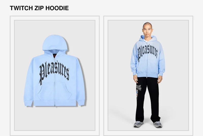 TWITCH ZIP HOODIE