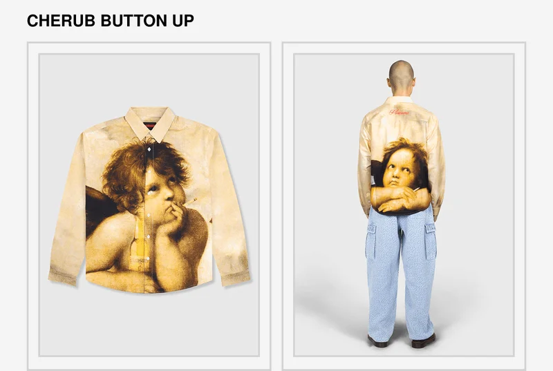CHERUB BUTTON UP