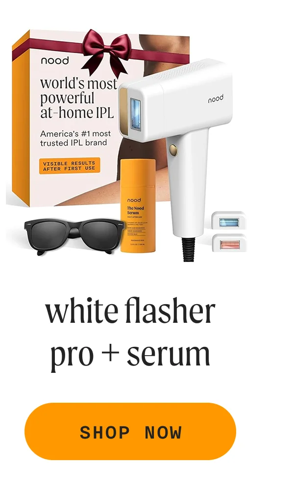 White Flasher Pro + Serum - SHOP NOW