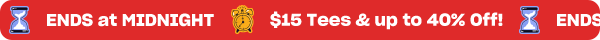 $15 Tees & up to 40% Off!