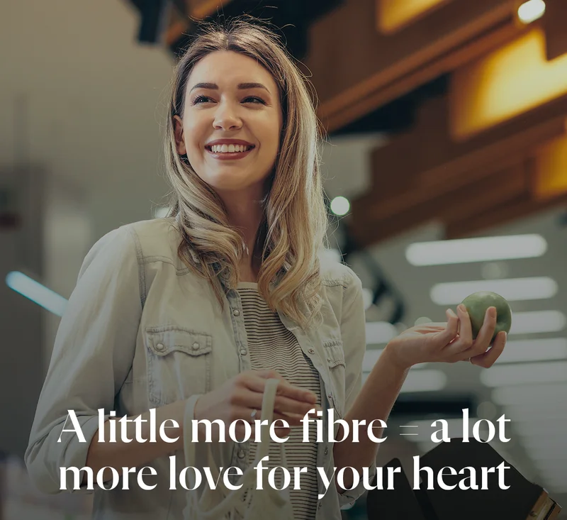 A Little More Fibre = A Lot More Love For Your Heart
