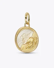 Pegasus Medallion Charm
