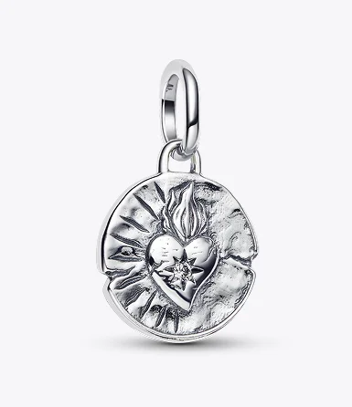 Heart Medallion Charm