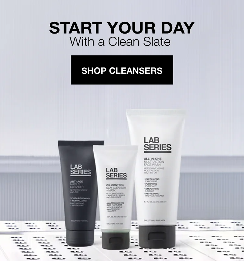 START YOUR DAY | With a Clean Slate | SHOP CLEANSERS
