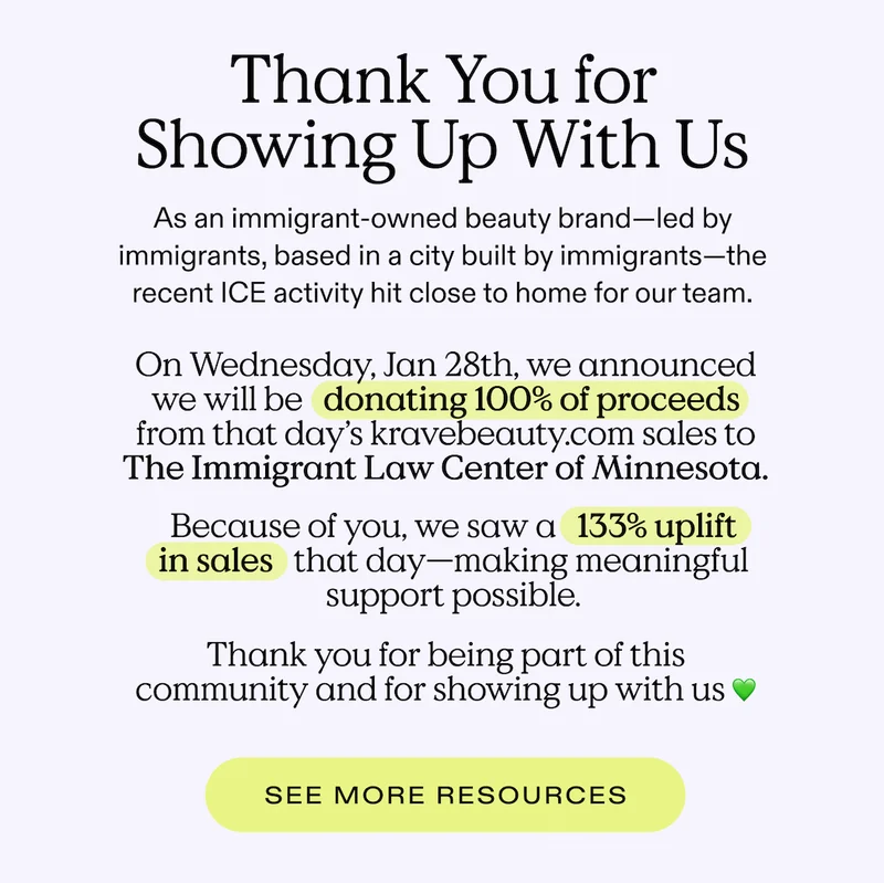 Thank you for showing up with us