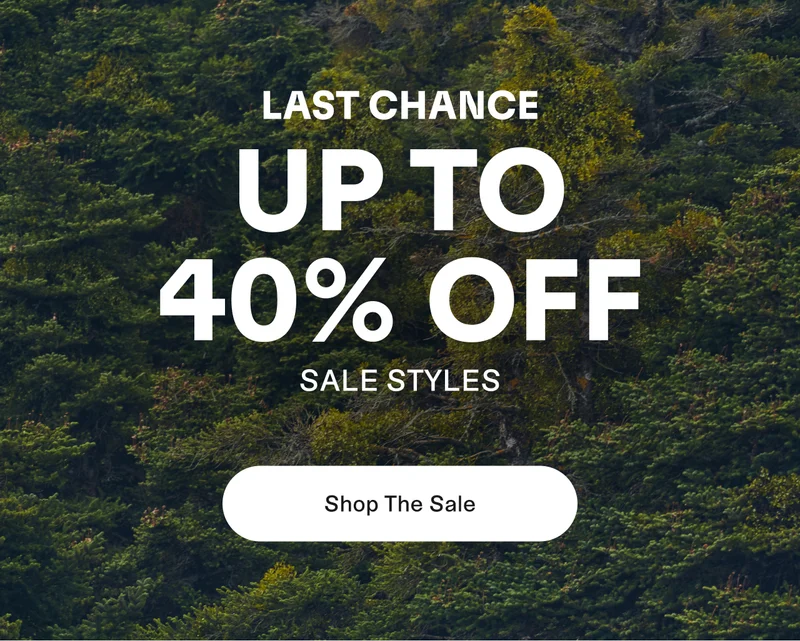 Last Chance: Up to 40% off sale styles. Shop the sale.