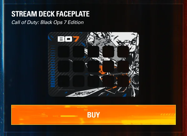 Buy Stream Deck Faceplate Call of Duty: Black Ops 7 Edition