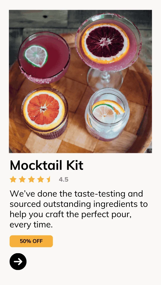 Raising the Bar Premium Mocktail Kit
