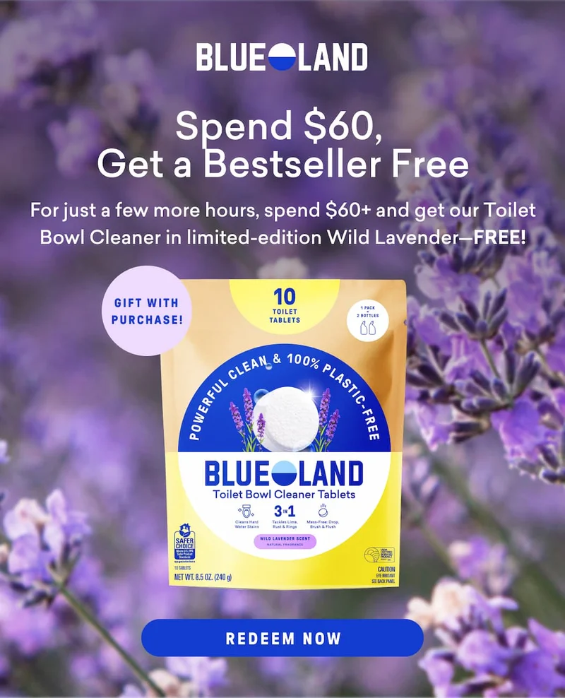 Get a FREE gift with any purchase of $60+!