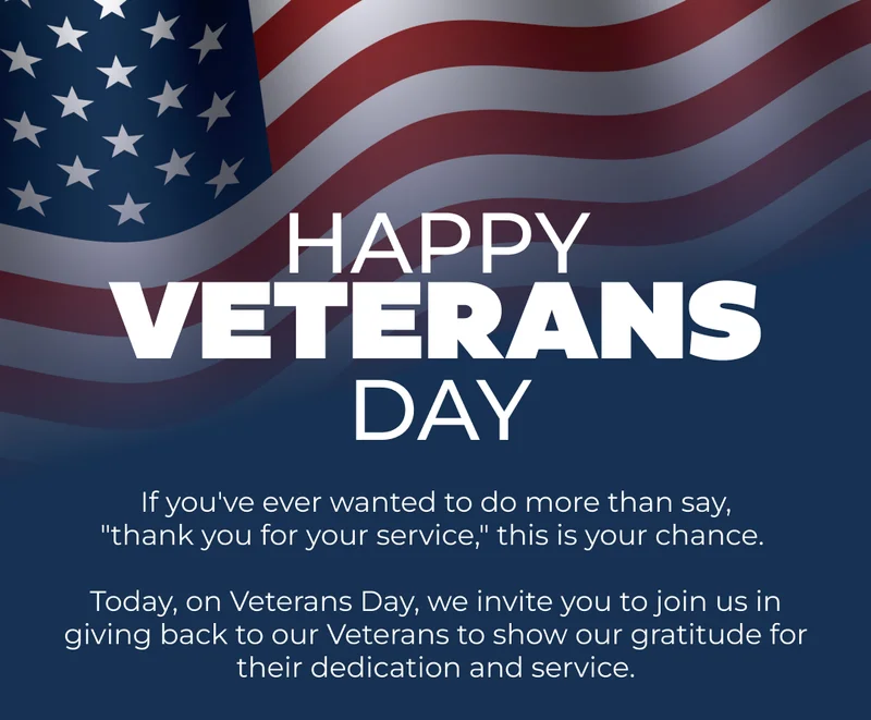 HAPPY VETERANS DAY. We're matching all donations to The Headstrong Project up to $10,000.