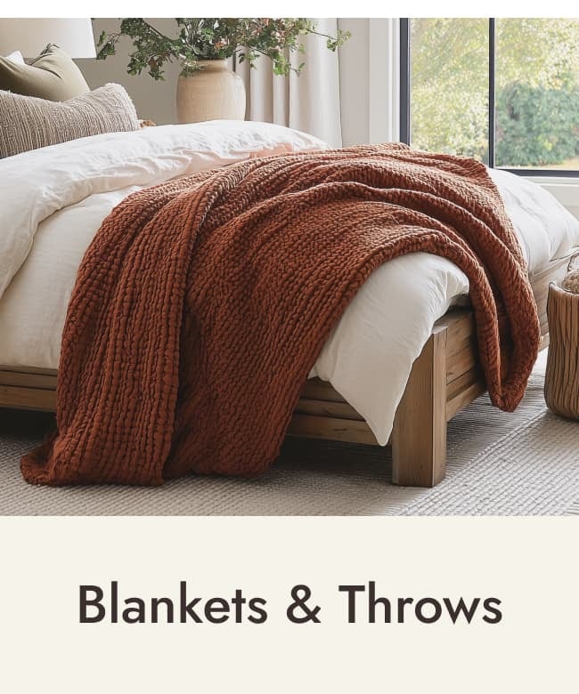 Save on Blankets & Throws