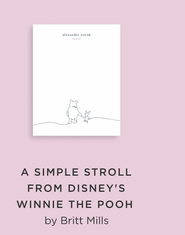 A Simple Stroll from Disney's Winnie the Pooh
