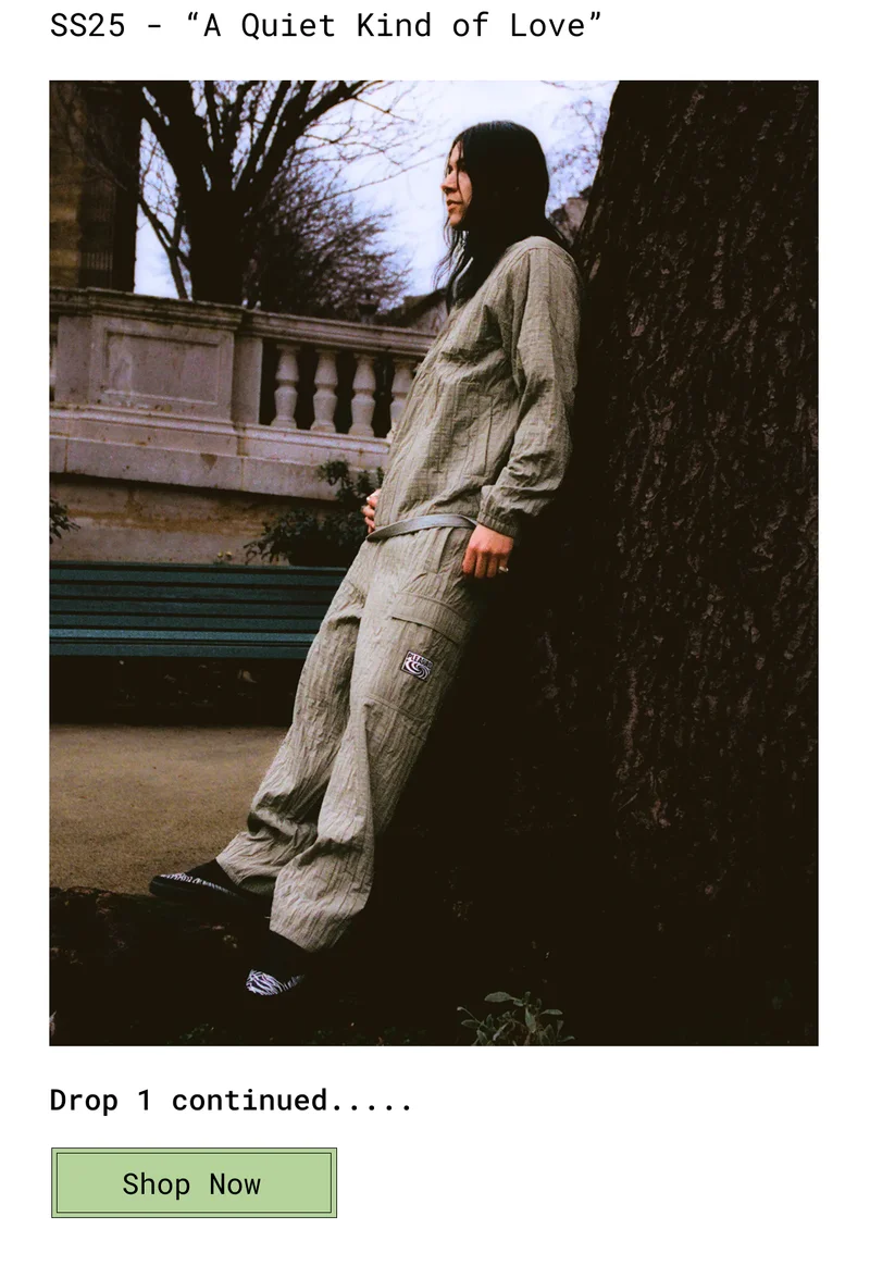 SS25 - “A Quiet Kind of Love” | Drop 1 continued..... | Shop PLEASURES