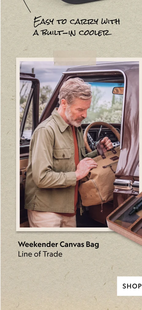Canvas Weekender Bag