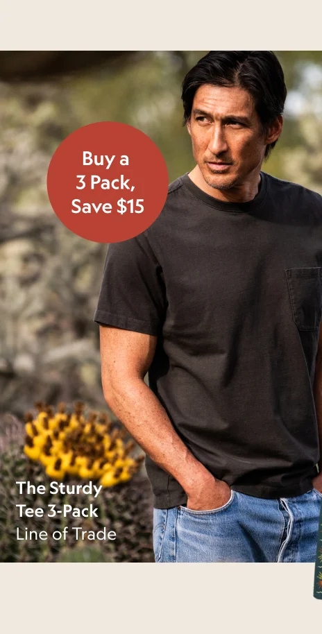 Sturdy Three Pack