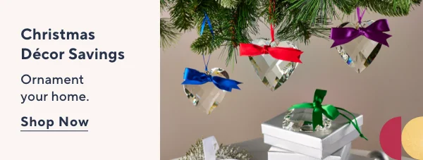 christmas decor savings