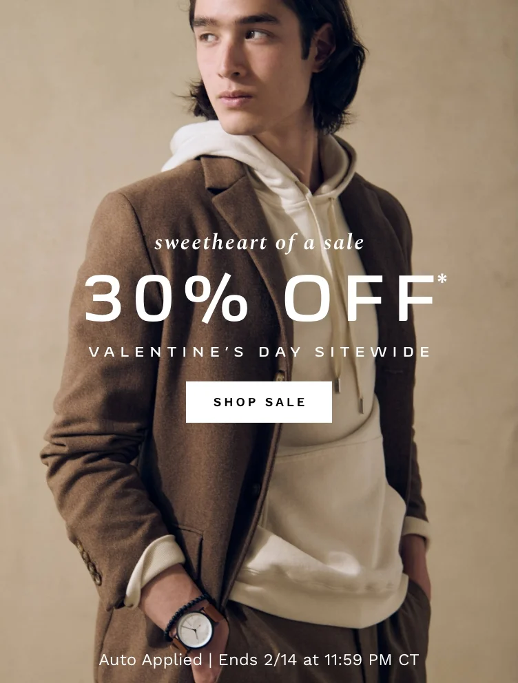 Shop Sweetheart of a Sale. 30% off Valentine's Day Sitewide. Auto Applied. Ends 2/14 at 11:59 PM CT