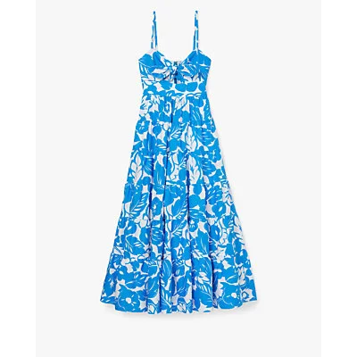 Tropical Foliage Irene Dress