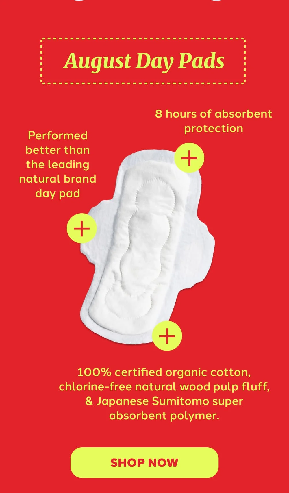 August Day Pads [SHOP NOW]