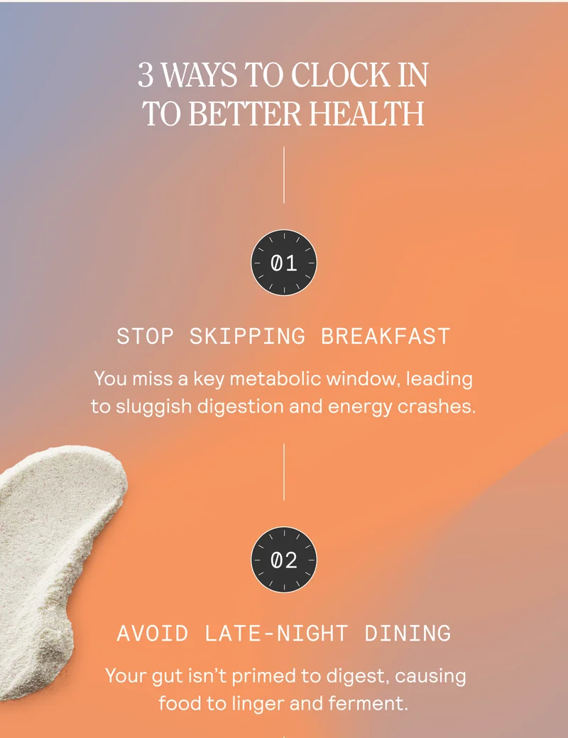 3 WAYS TO CLOCK IN TO BETTER HEALTH
