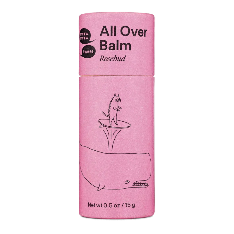 A pink tube of All Over Balm