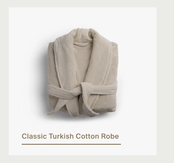 Shop Classic Turkish Cotton Robe