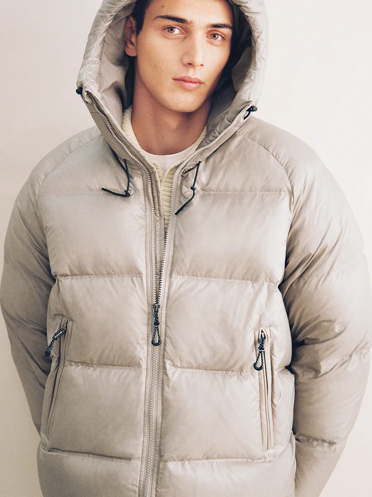 Sporty Down Jacket Mole model img