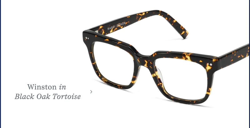 Winston in Black Oak Tortoise