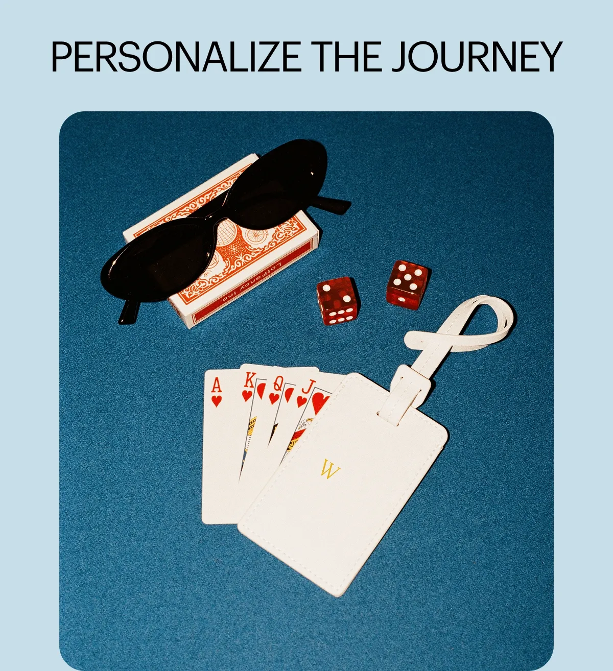 Personalize the Journey | Make it yours with personalization and monograms designed to add an extra-special touch.