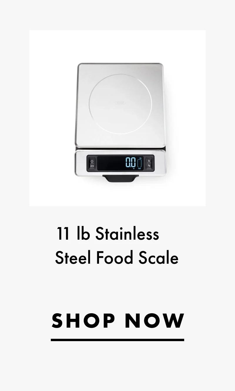 11 lb Stainless Steel Food Scale | SHOP NOW