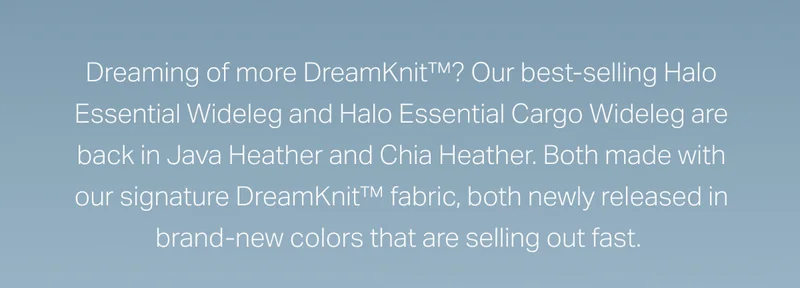 Dreaming if more DreamKnit™?