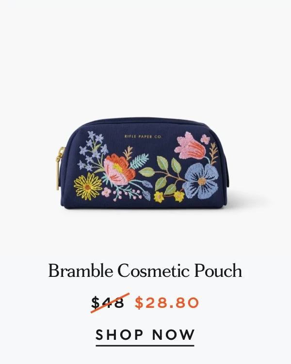 Bramble Small Cosmetic Pouch