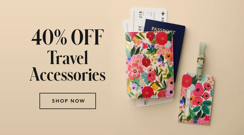 40% Off Travel Accessories