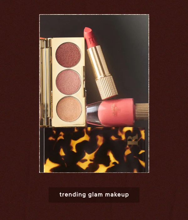 trending glam makeup