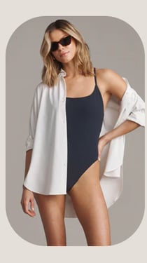 Mirage Oversized Button Down