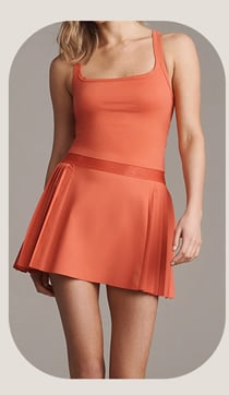 Mirage Pleated Skort