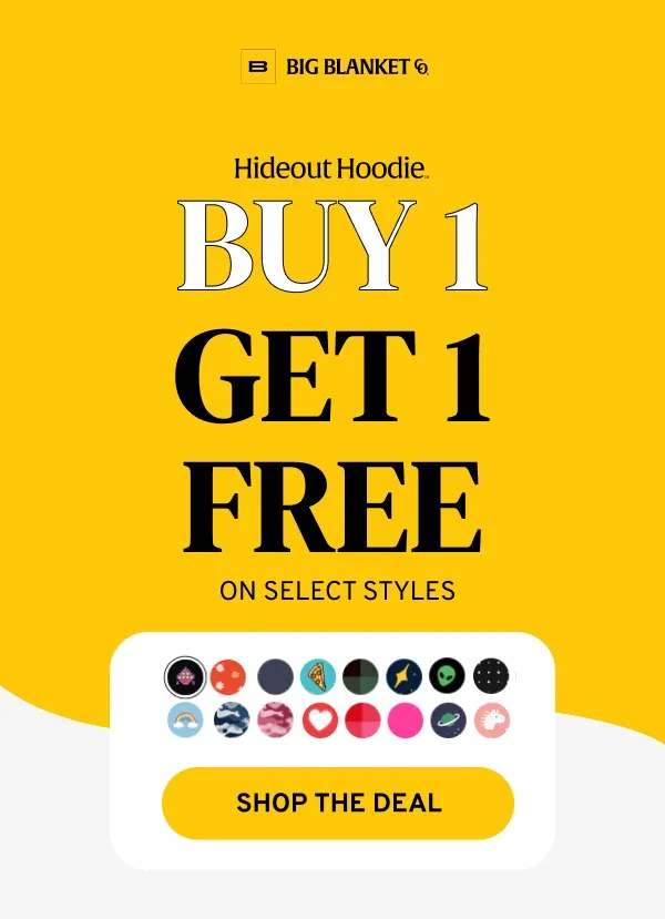 Buy 1 Get 1 Free Hoodies